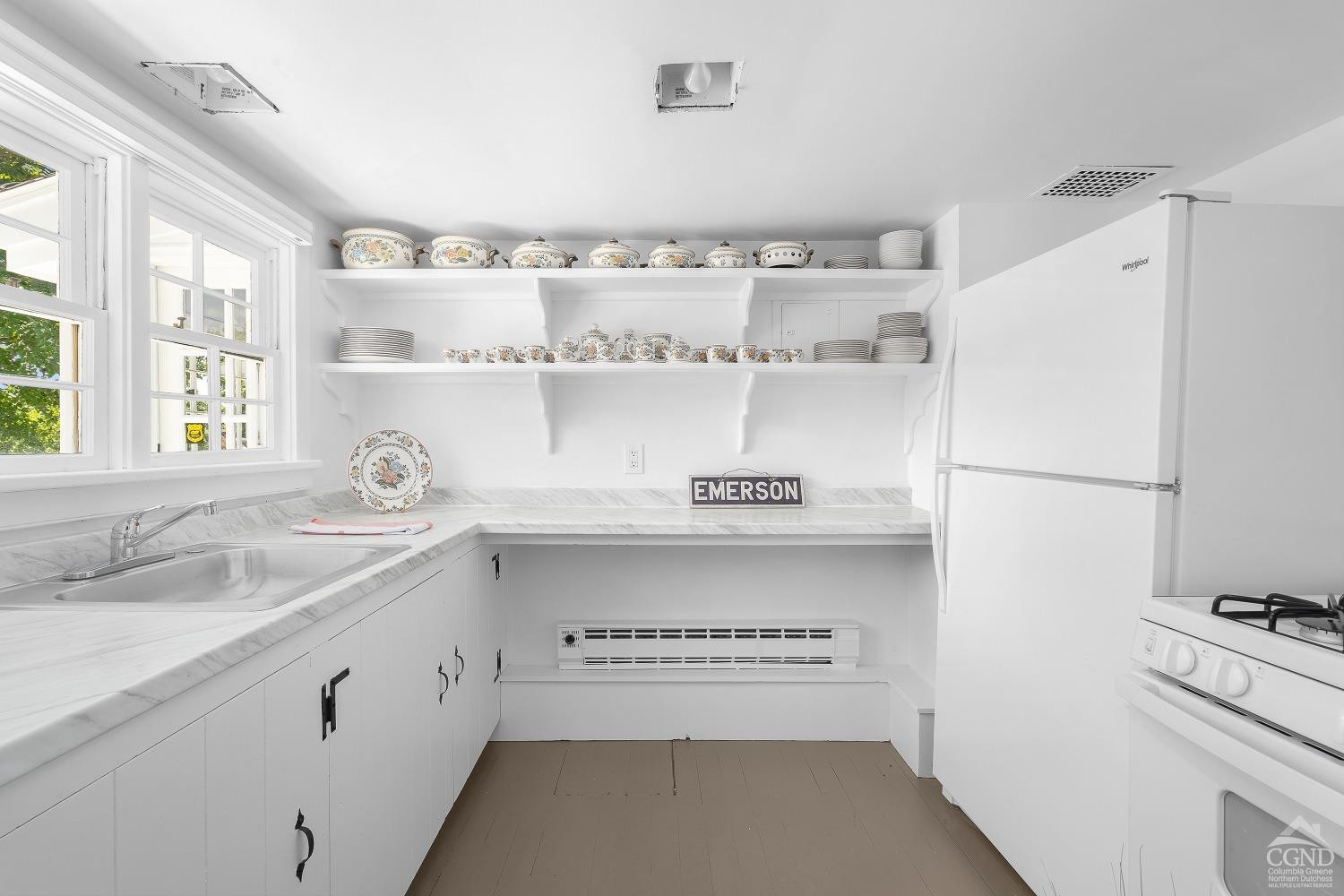 7 Thomas Road Chatham, NY 12184 - Photo 17 of 25 a kitchen with stainless steel appliances a refrigerator and a sink