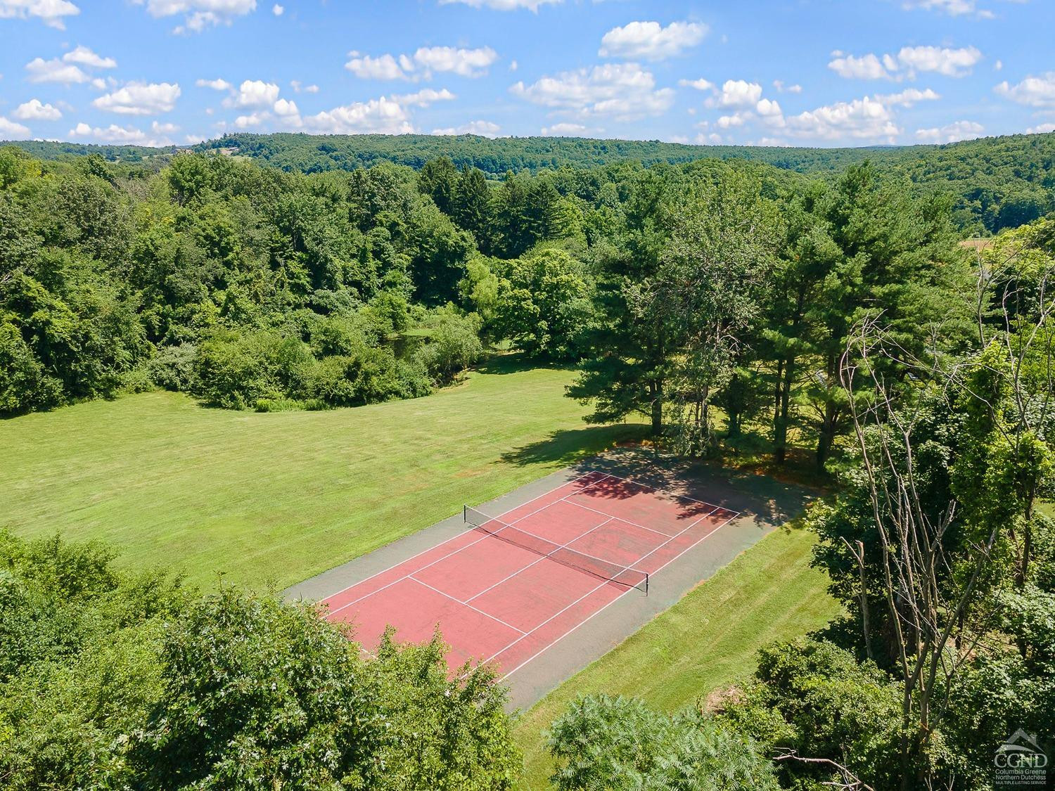 7 Thomas Road Chatham, NY 12184 - Photo 24 of 25 a view of a yard with plants and a yard in back