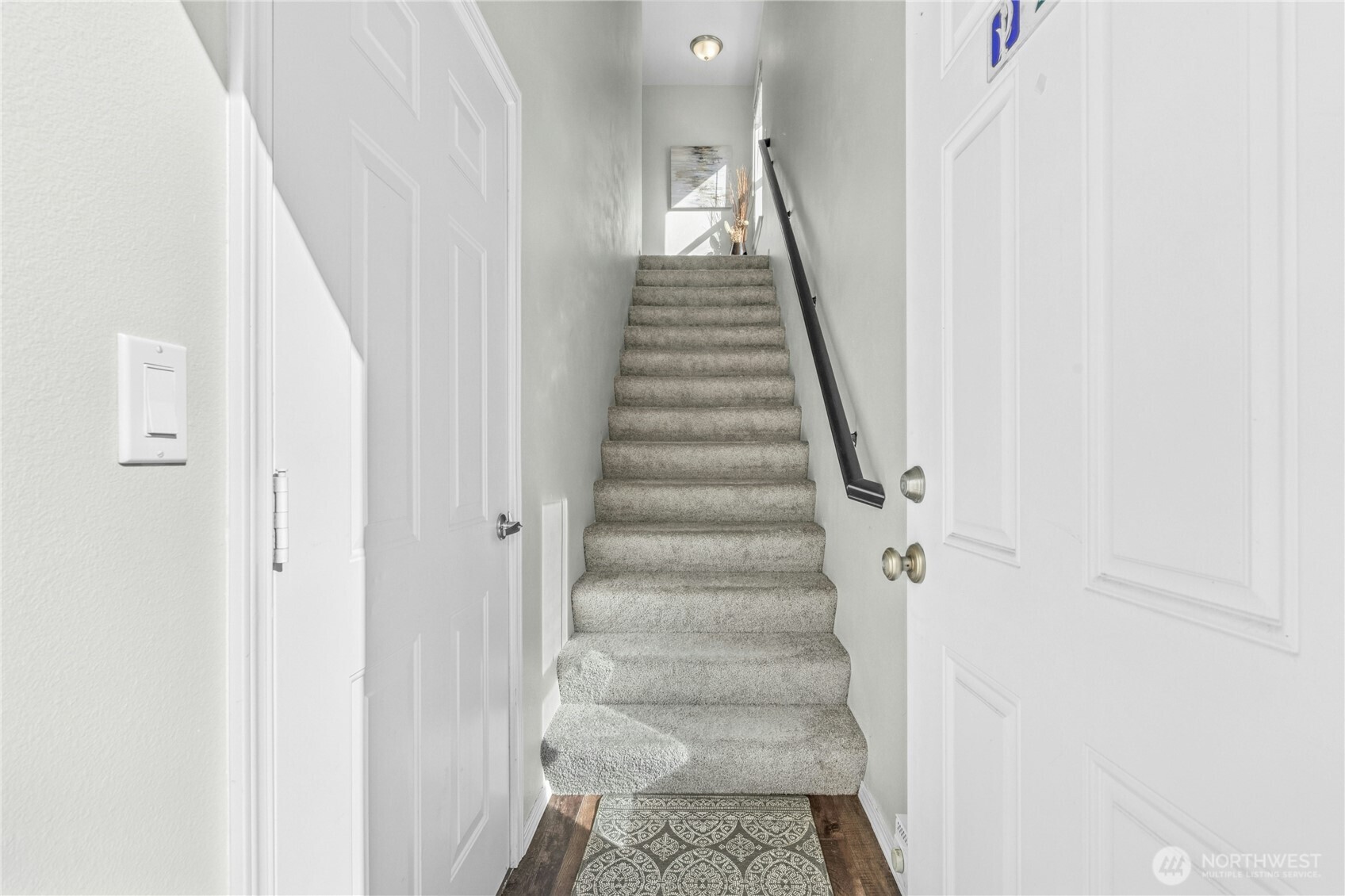 725 115th Street Southwest, Unit BB 204 Everett, WA 98204 - Photo 25 of 31 a view of staircase with white walls