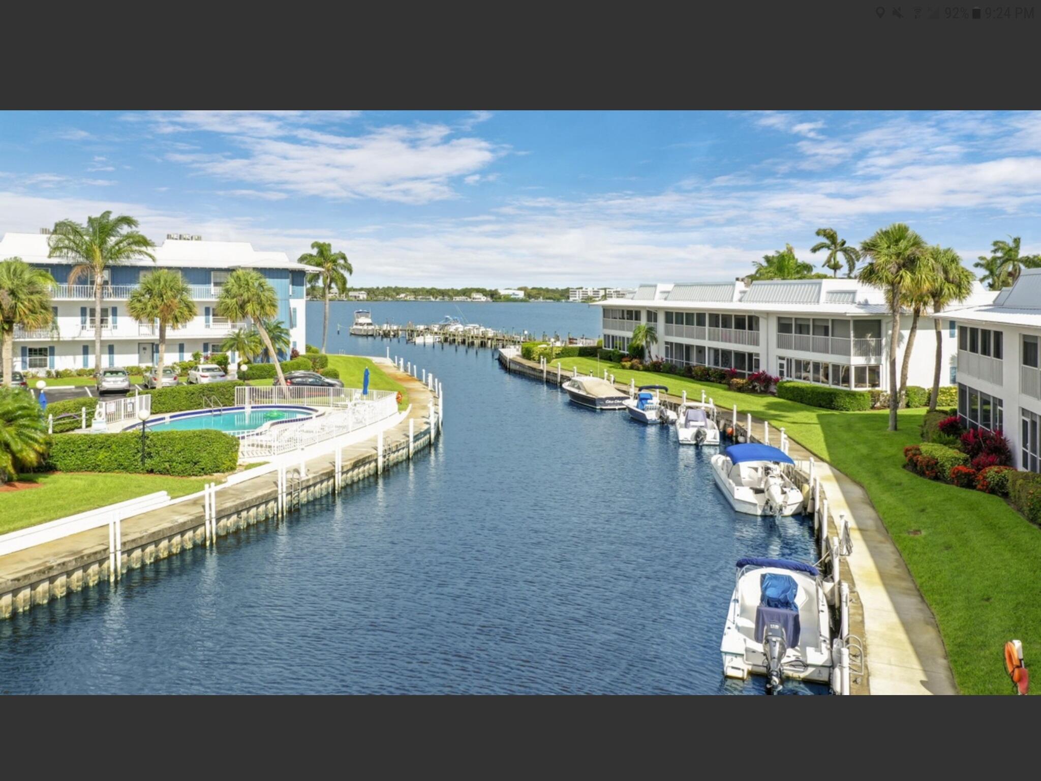 1868 Southwest Palm City Road, Unit 106 Stuart, FL 34994 - Photo 26 of 29 Canal View