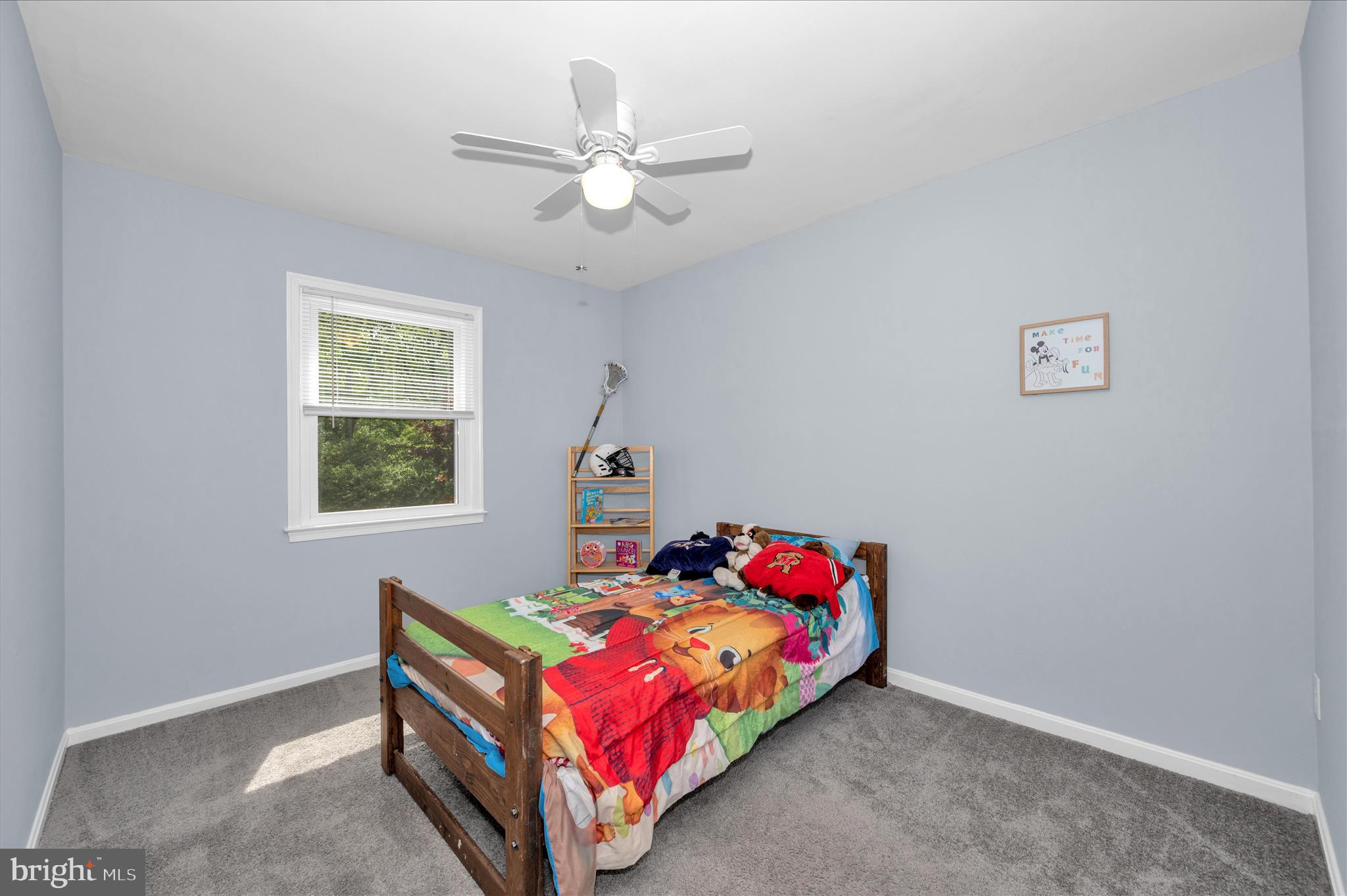 10120 Nightingale Street Gaithersburg, MD 20882 - Photo 28 of 56 a bedroom with a bed and a window