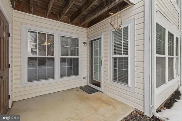 a view of front door