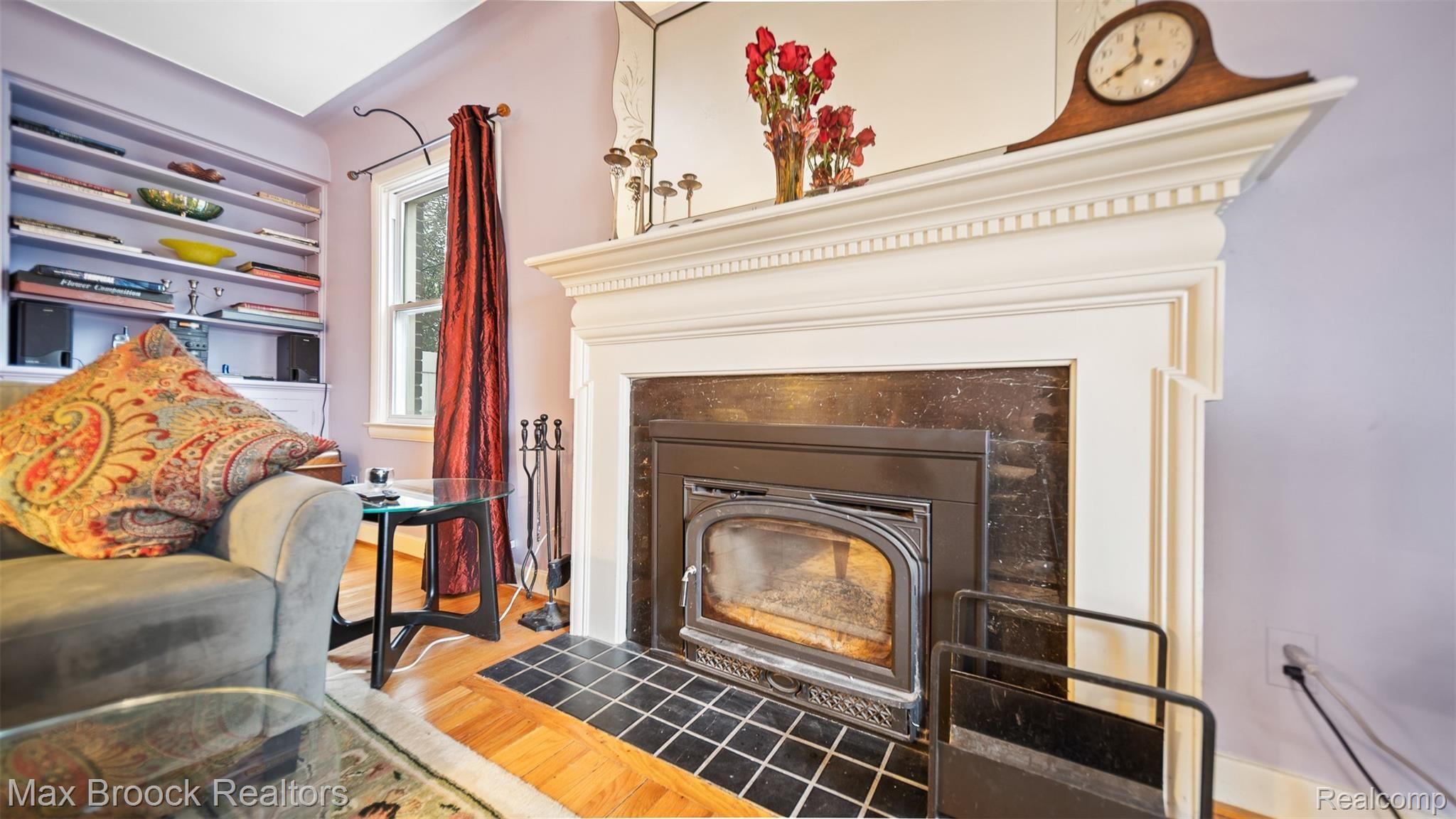 20250 Picadilly Road Detroit, MI 48221 - Photo 12 of 47 Fire place in living room