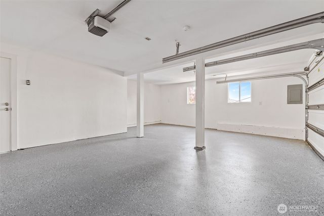 a view of a room with a empty space