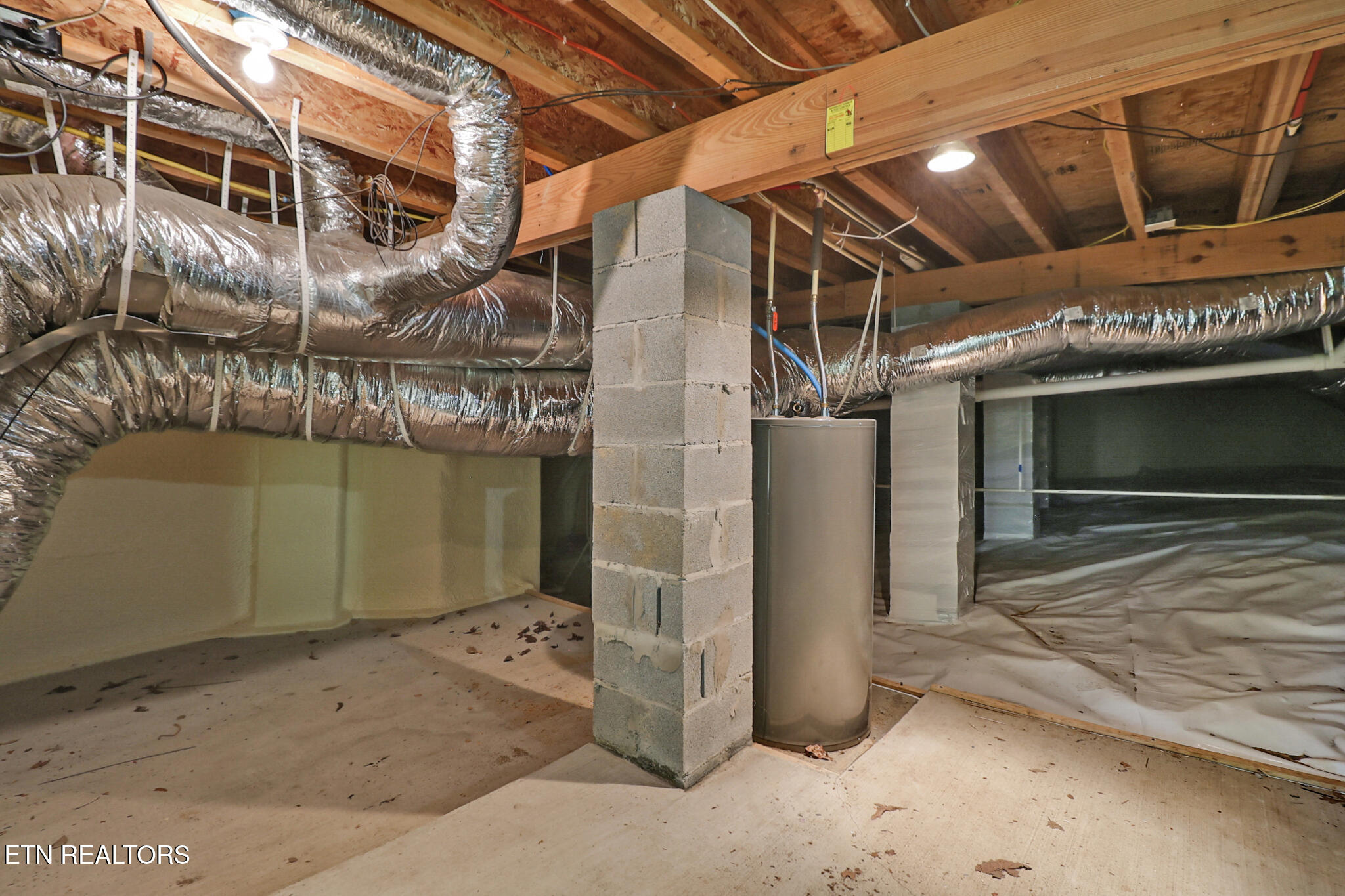 102 Rotherham Drive Crossville, TN 38558 - Photo 45 of 55 CONCRETE PAD - ENCAPSULATED CRAWL SPACE