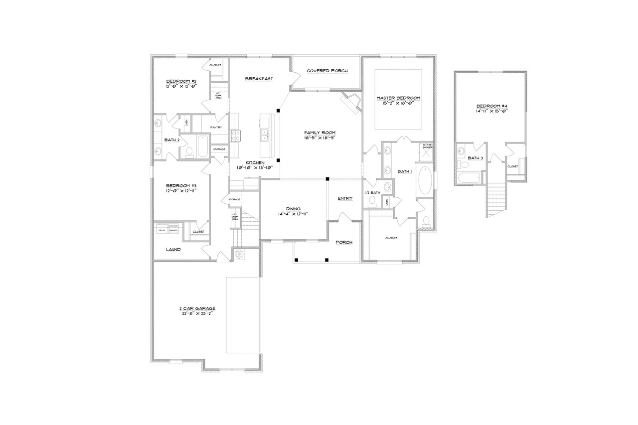 277 Fennec Street Fairhope, AL 36532 - Photo 15 of 15 Floor plan