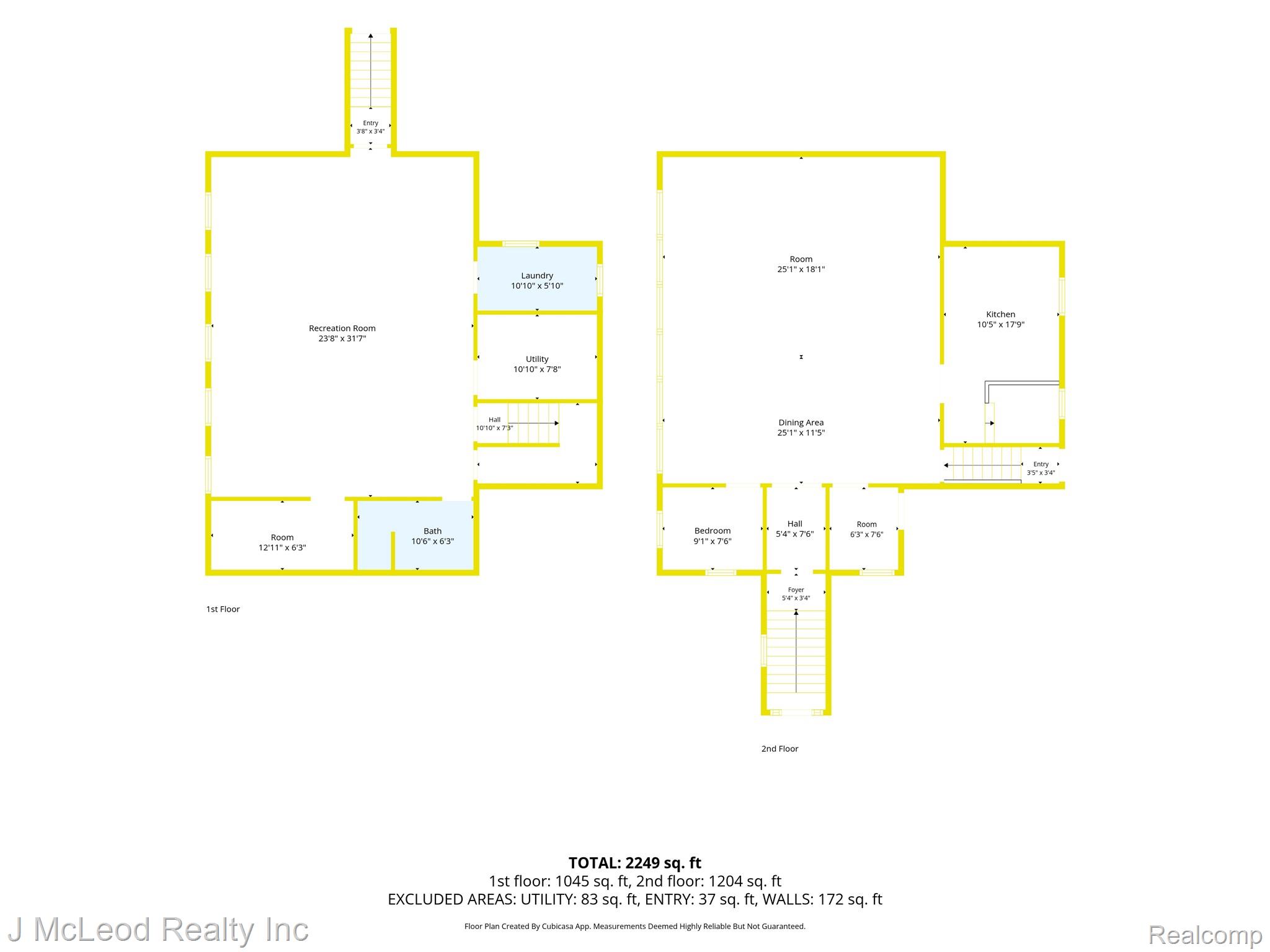 2515 East Akron Road Caro, MI 48723 - Photo 54 of 54 Floor plan