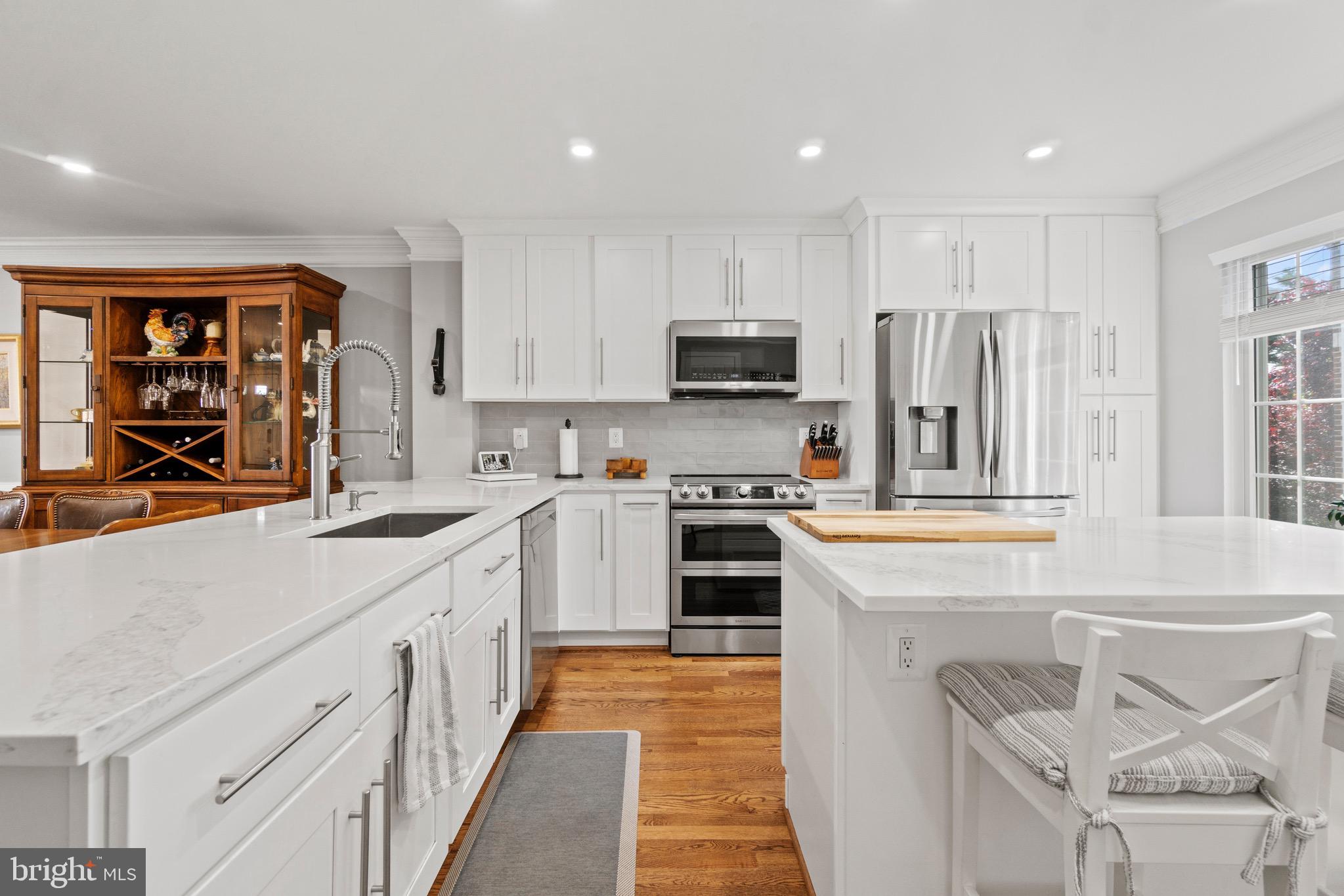 Renovated Kitchen with 42" cabinets
