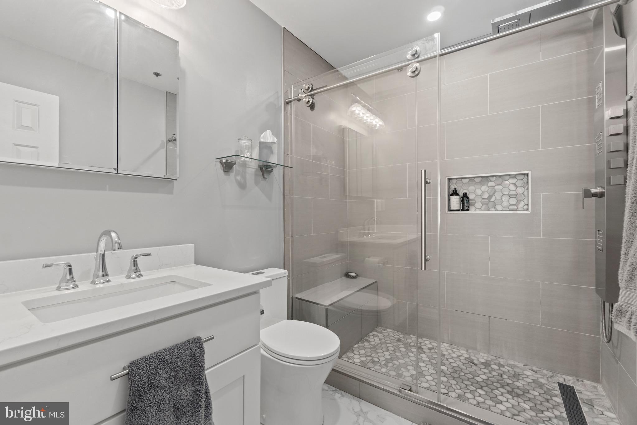 3032 South Glebe Road Arlington, VA 22206 - Photo 11 of 38 Ensuite bath off larger primary bedroom