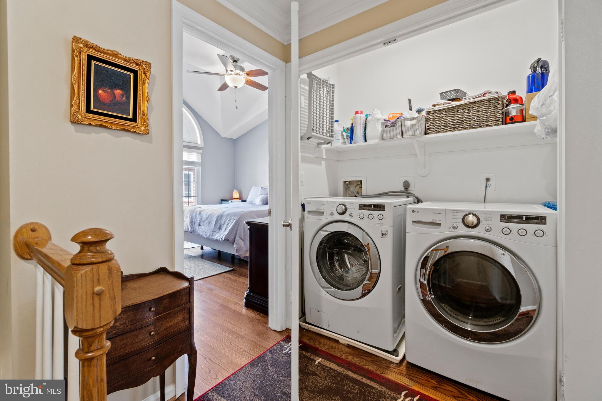 3032 South Glebe Road Arlington, VA 22206 - Photo 13 of 38 Laundry on upper bedroom level