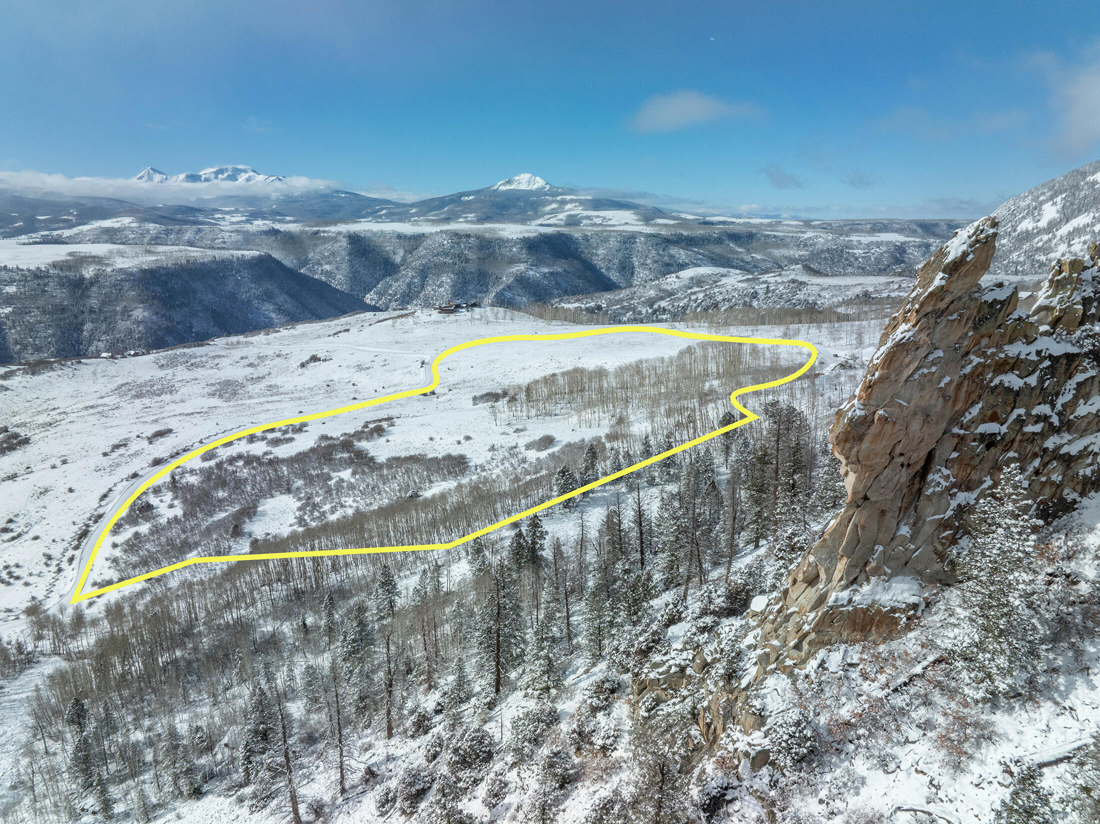 300 Whipple Way Telluride, CO 81435 - Photo 28 of 28 a view of a lake with a mountain