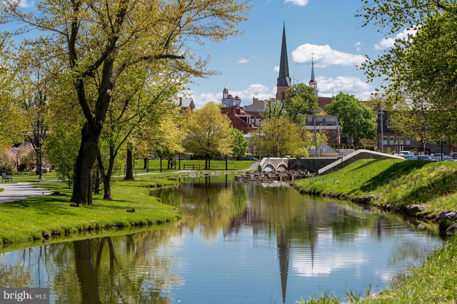 112 Fairview Avenue Frederick, MD 21701 - Photo 18 of 24 a view of a lake with houses