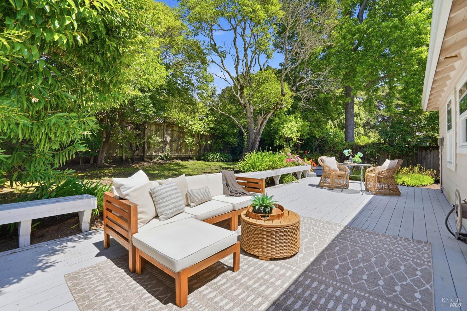 234 Solano Street San Rafael, CA 94901 - Photo 18 of 24 a view of a patio with couches and chairs