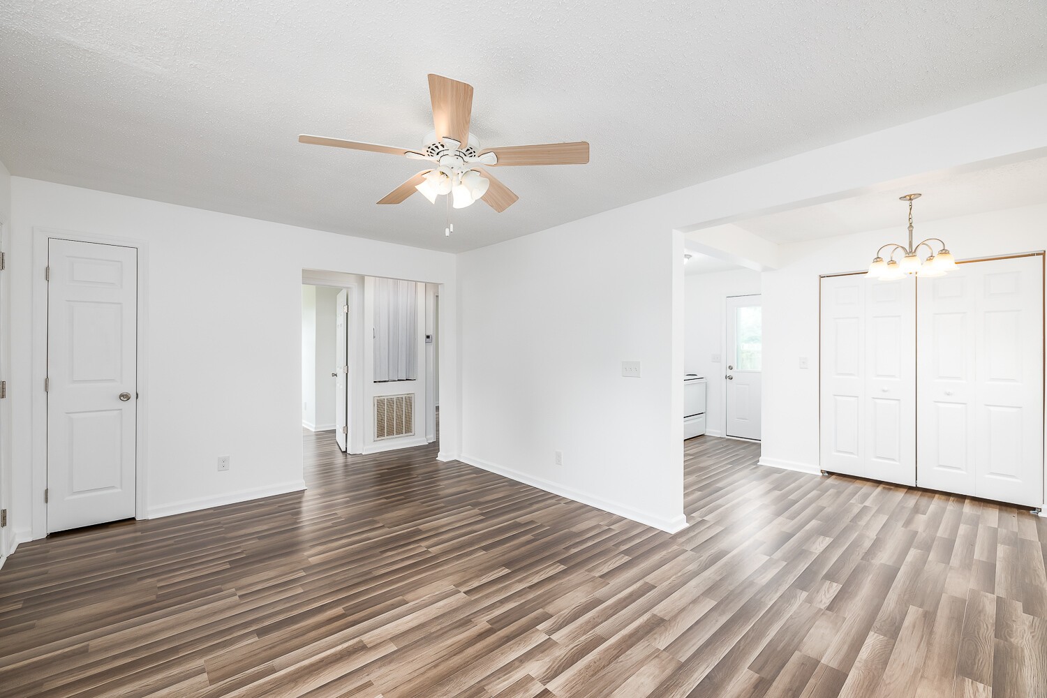 303 Burch Road Clarksville, TN 37042 - Photo 4 of 23 a view of an empty room and wooden floor