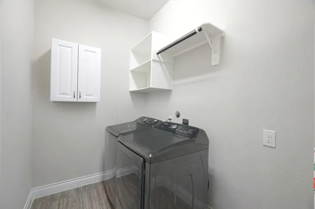 a view of swimming pool with a yard