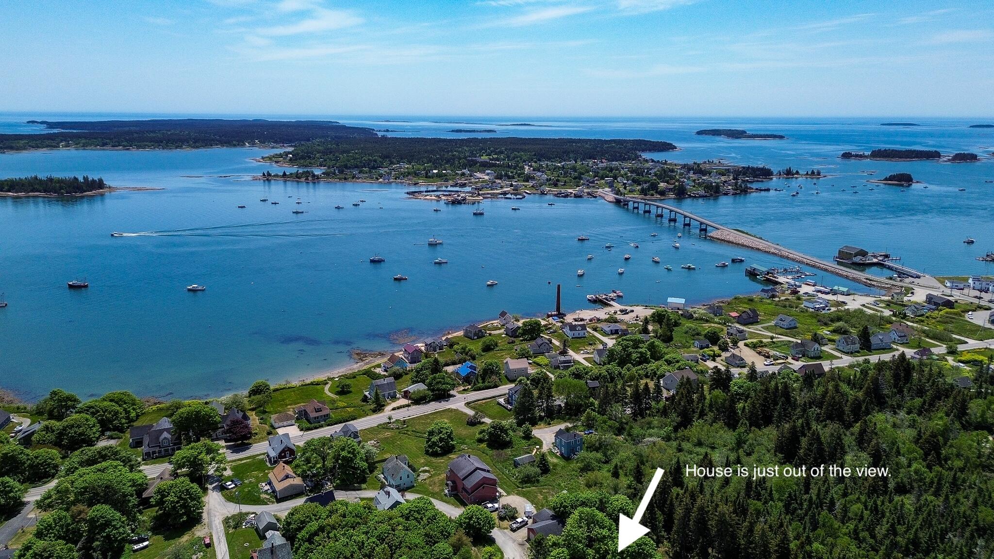 18 View Street Jonesport, ME 04649 - Photo 3 of 55 Aerial 3
