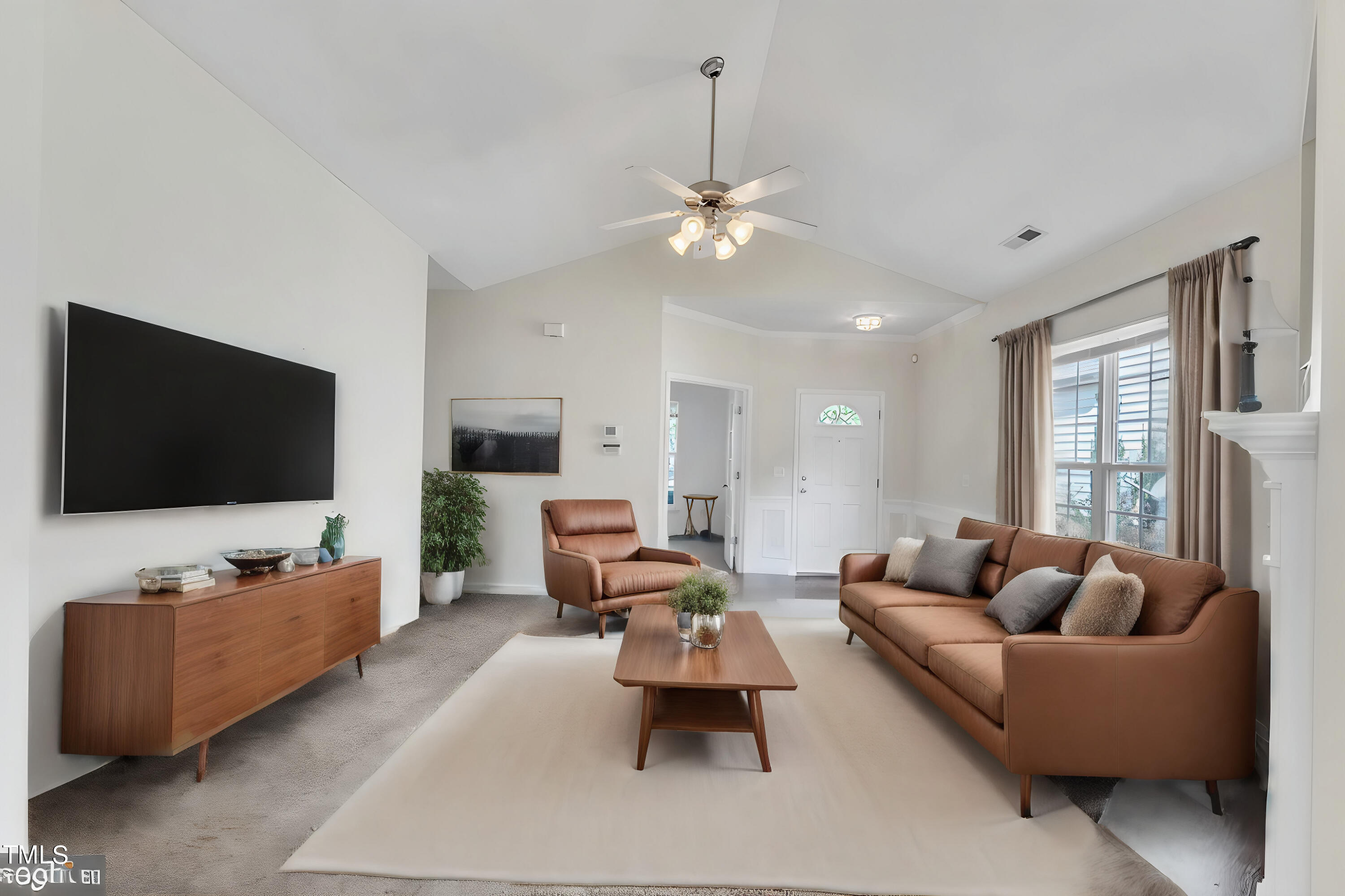 8210 Shadow Stone Court Raleigh, NC 27613 - Photo 6 of 44 Living Room- virtually staged