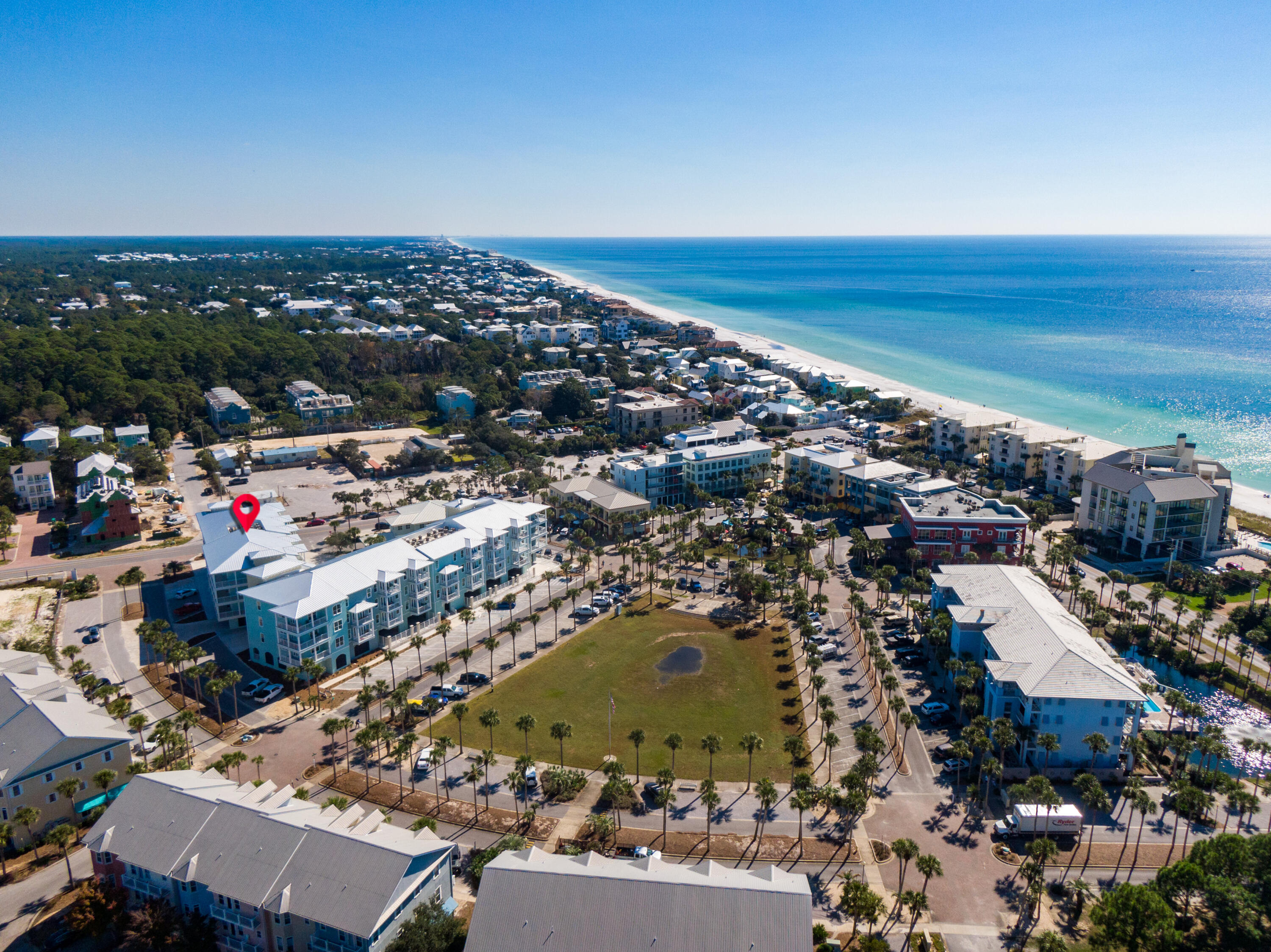 1740 South Co Highway 393, Unit 113 Santa Rosa Beach, FL 32459 - Photo 5 of 42 Gulfplace Condo 113 Aerial Marked-8