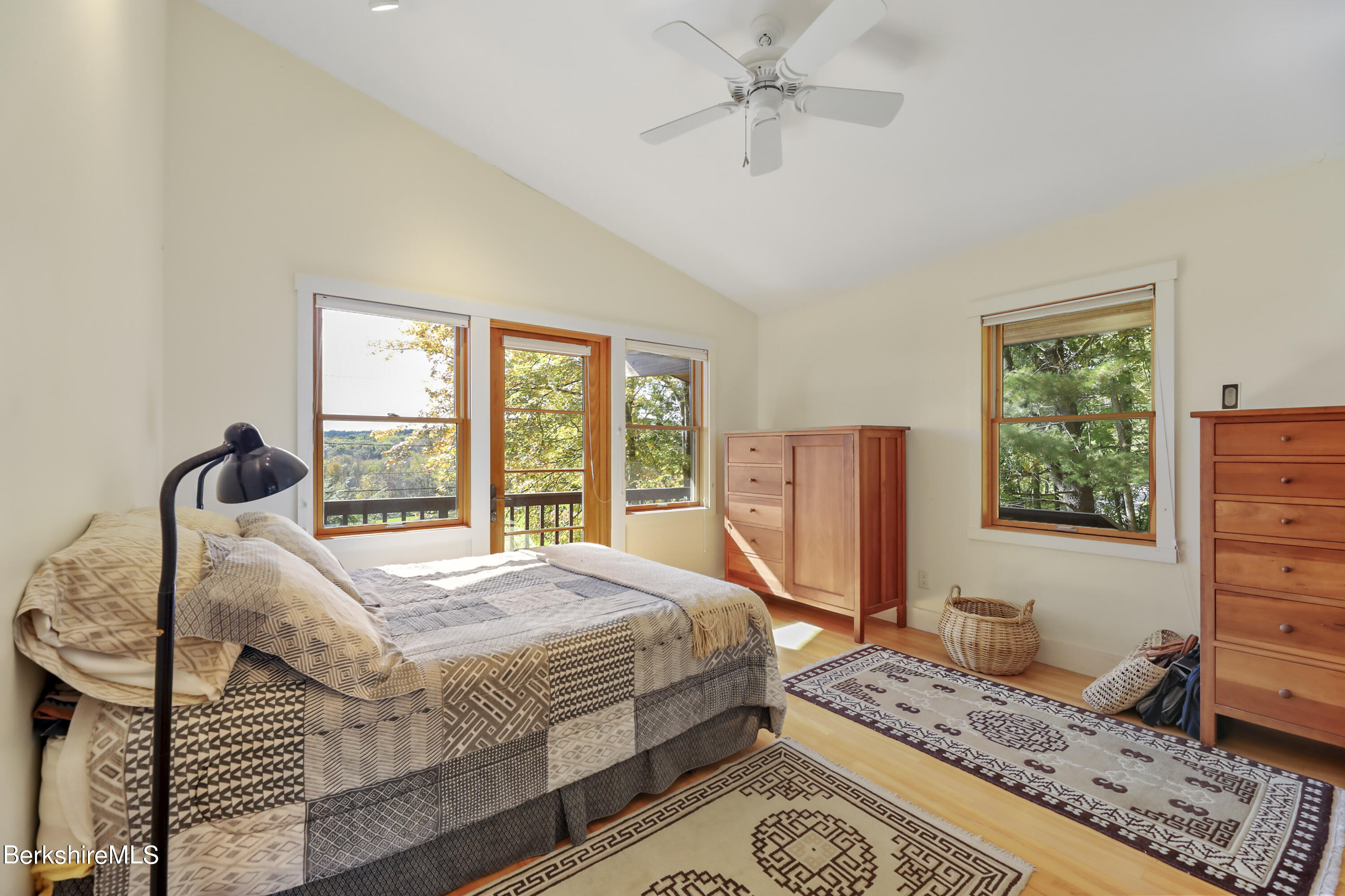 494 Dean Hill Road Richmond, MA 01254 - Photo 26 of 54 a bedroom with a bed a dresser and large window