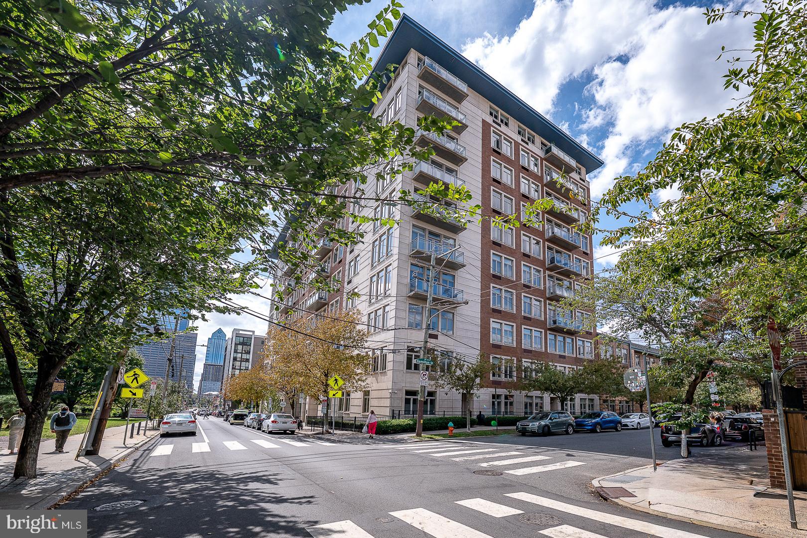 1900 Hamilton Street, Unit D19 Philadelphia, PA 19130 - Photo 2 of 41 a city street lined with buildings and trees
