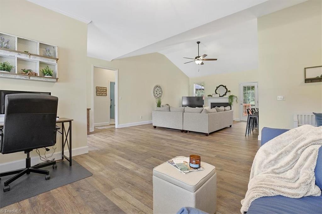 7521 Kristen Drive Oak Ridge, NC 27310 - Photo 15 of 34 This space is being utilized as a Home Office and den space