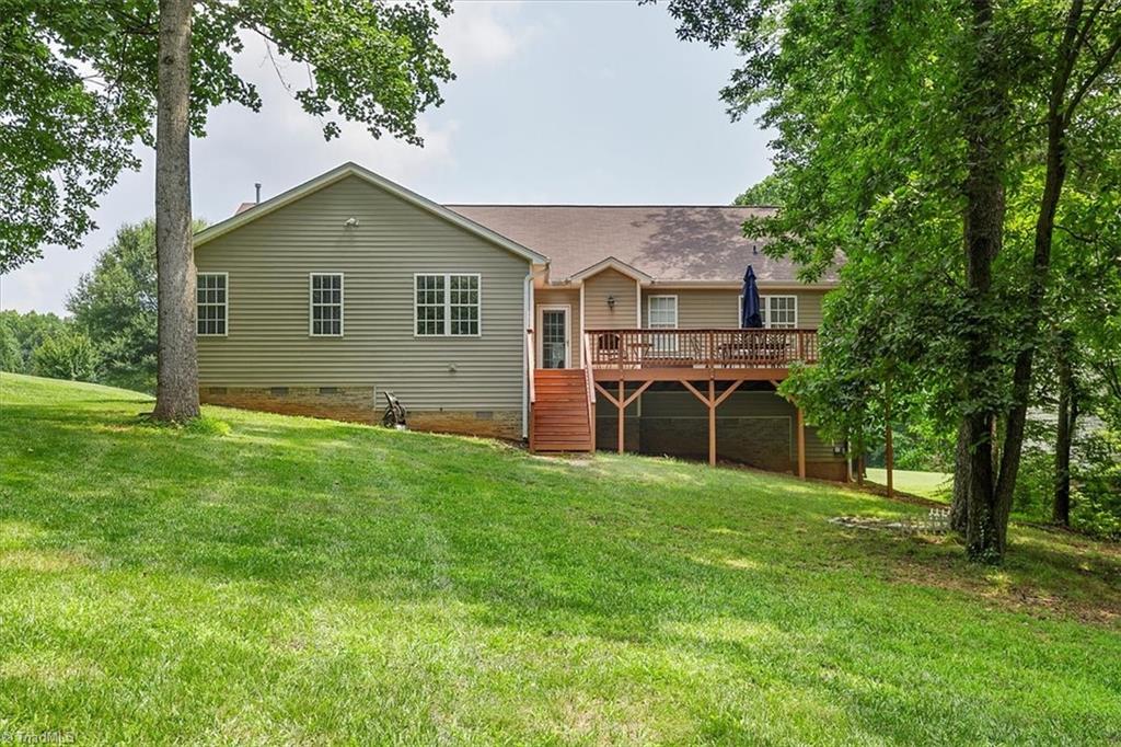 7521 Kristen Drive Oak Ridge, NC 27310 - Photo 33 of 34 Love this Back Yard!