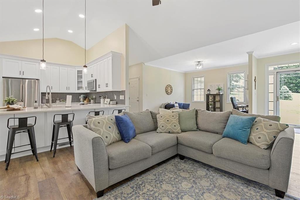 7521 Kristen Drive Oak Ridge, NC 27310 - Photo 6 of 34 LOVE this Open concept LIVING!