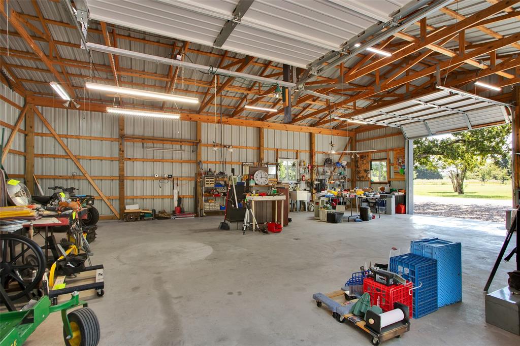 1793 Greer Road Sadler, TX 76264 - Photo 23 of 35 a view of a garage with storage