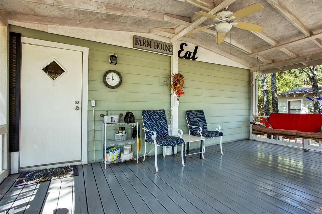 1793 Greer Road Sadler, TX 76264 - Photo 4 of 35 a view of a chairs and a table in a patio