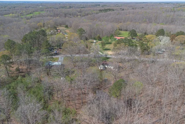 a view of a yard with a lot of a house