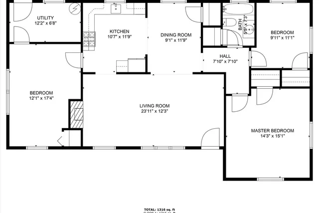 a picture of a room with a white wall and has a white wall