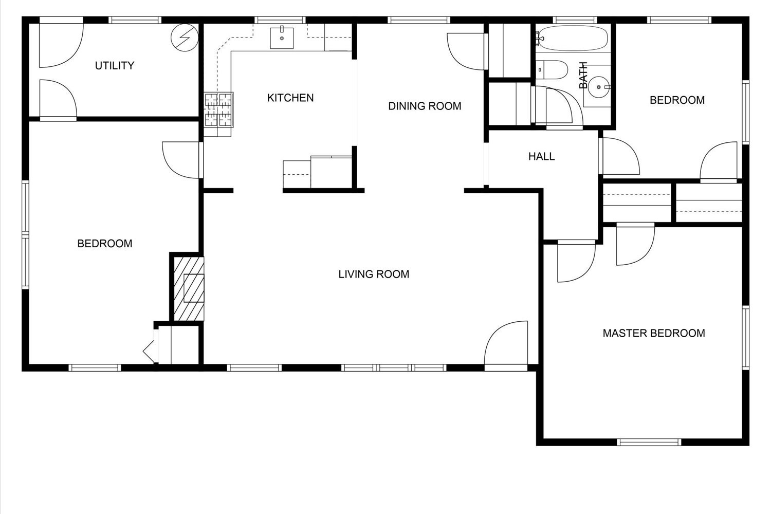 2540 Grays Bend Road Centerville, TN 37033 - Photo 48 of 48 a picture of a room with a white wall and has a white wall