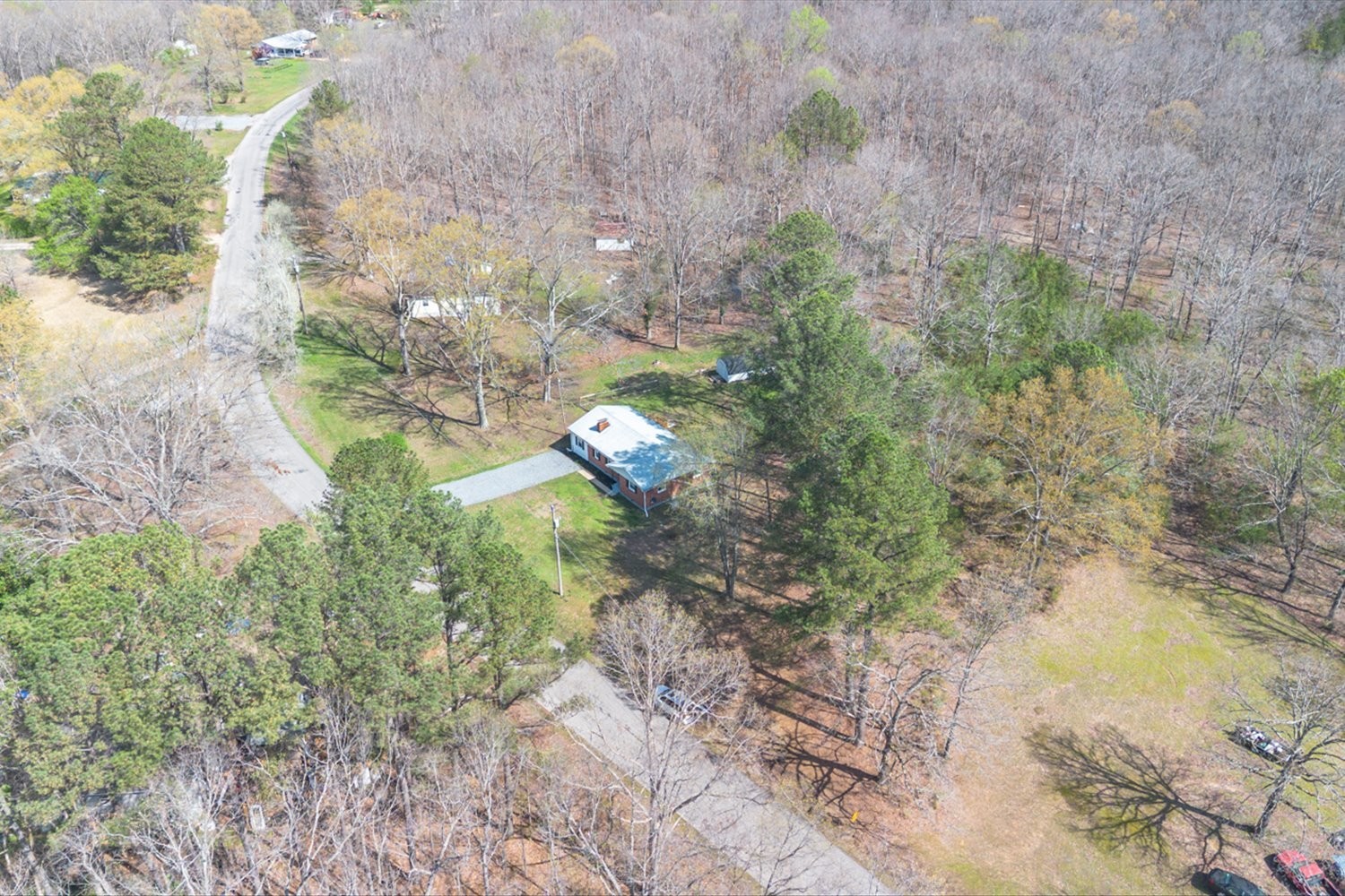2540 Grays Bend Road Centerville, TN 37033 - Photo 8 of 48 a view of a yard with trees