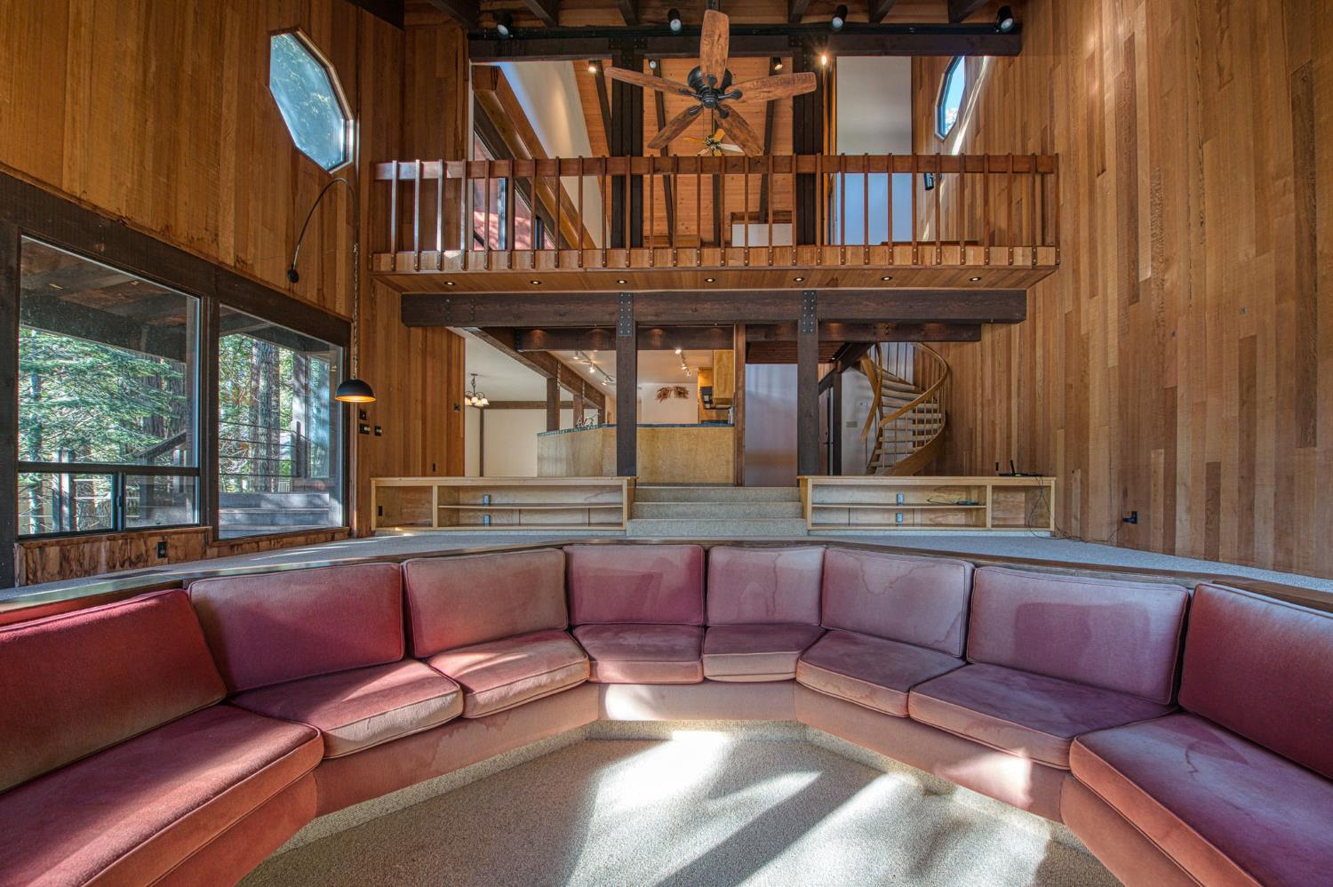 39326 Littlefield Road Shaver Lake, CA 93664 - Photo 7 of 49 a living room with furniture a window and entryway