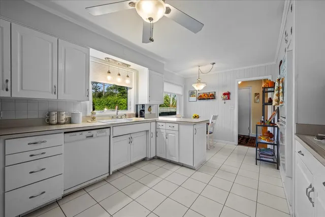 a room with storage and utility