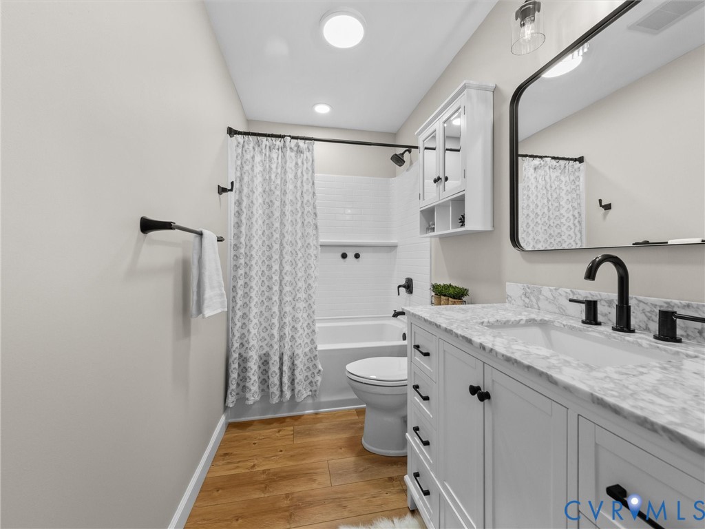 249 Angle Avenue Gum Spring, VA 23065 - Photo 20 of 41 First floor renovated bathroom