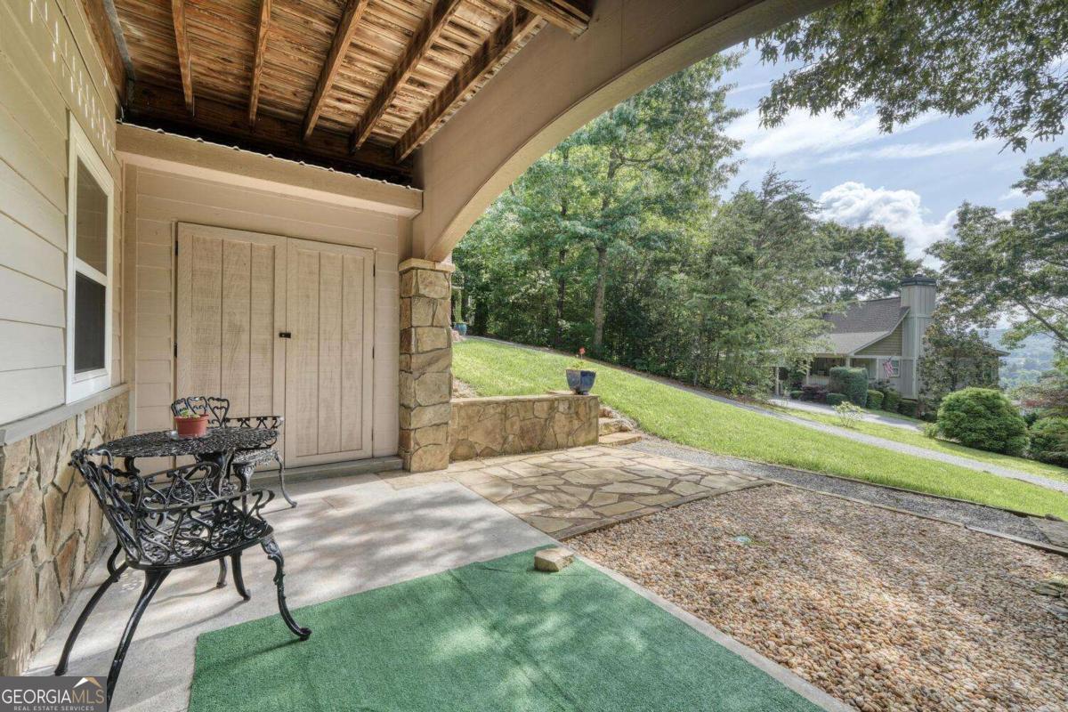 523 Sunnyside Shores Road Hiawassee, GA 30546 - Photo 44 of 55 a view of yard with patio