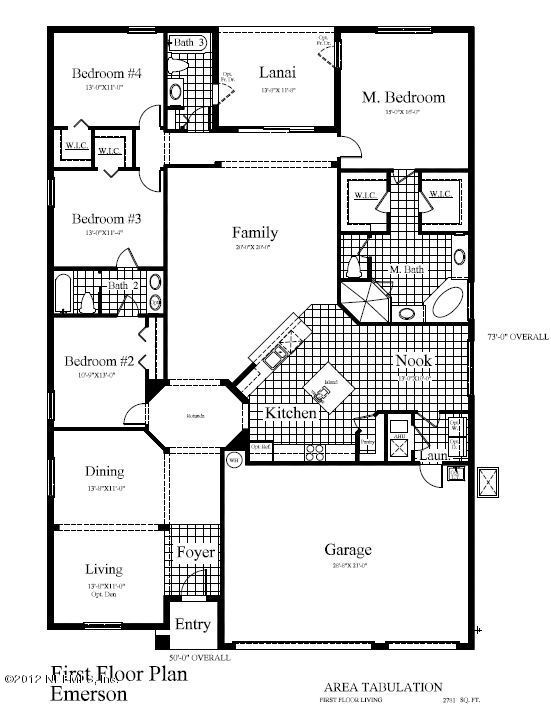 89 Puritan Road, Unit 64 Ponte Vedra, FL 32081 - Photo 6 of 8 Floor Plan