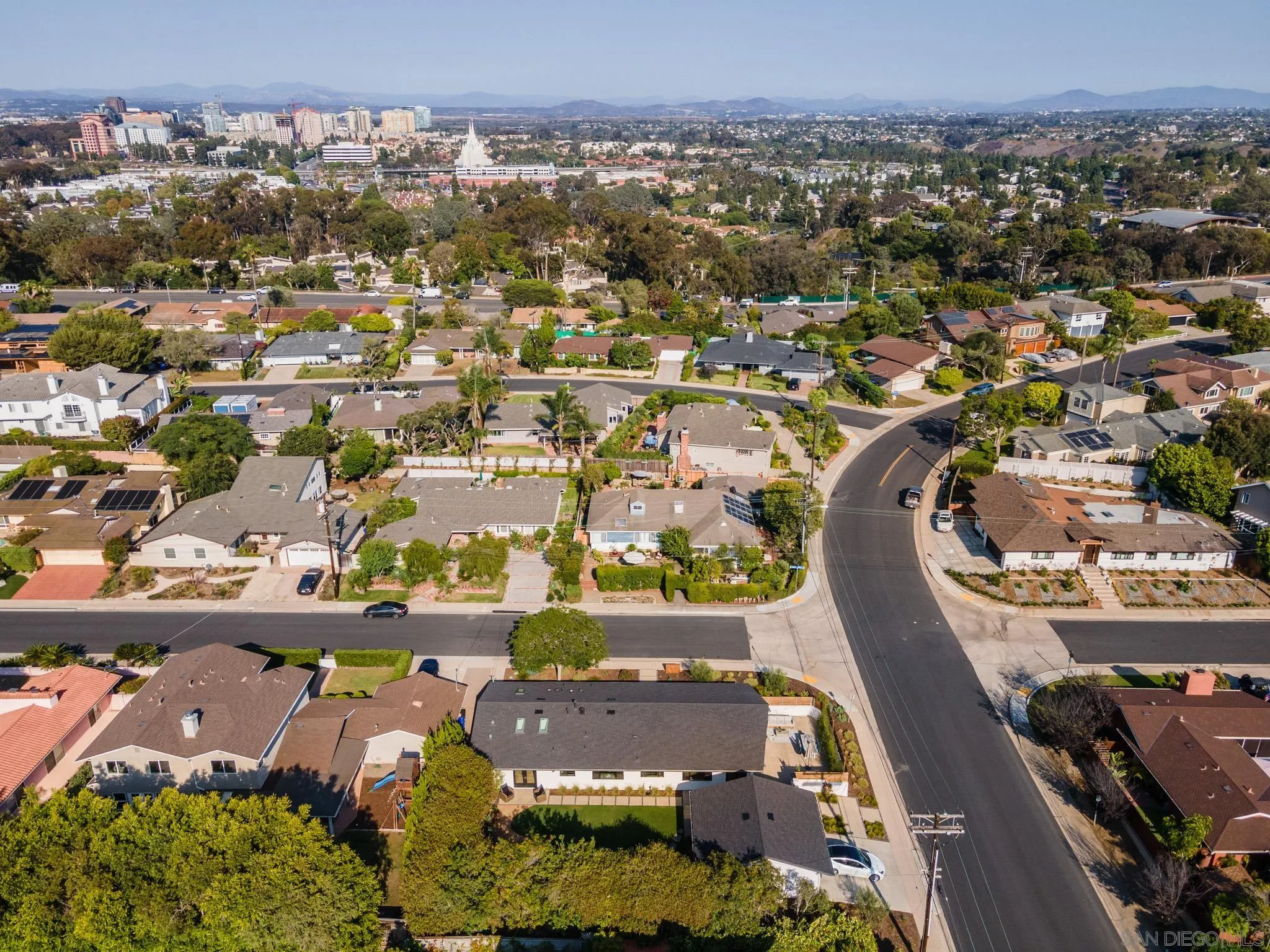 8804 Robinhood Lane La Jolla, CA 92037 - Photo 57 of 58 an aerial view of residential houses with outdoor space