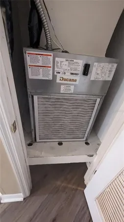 a view of water heater room