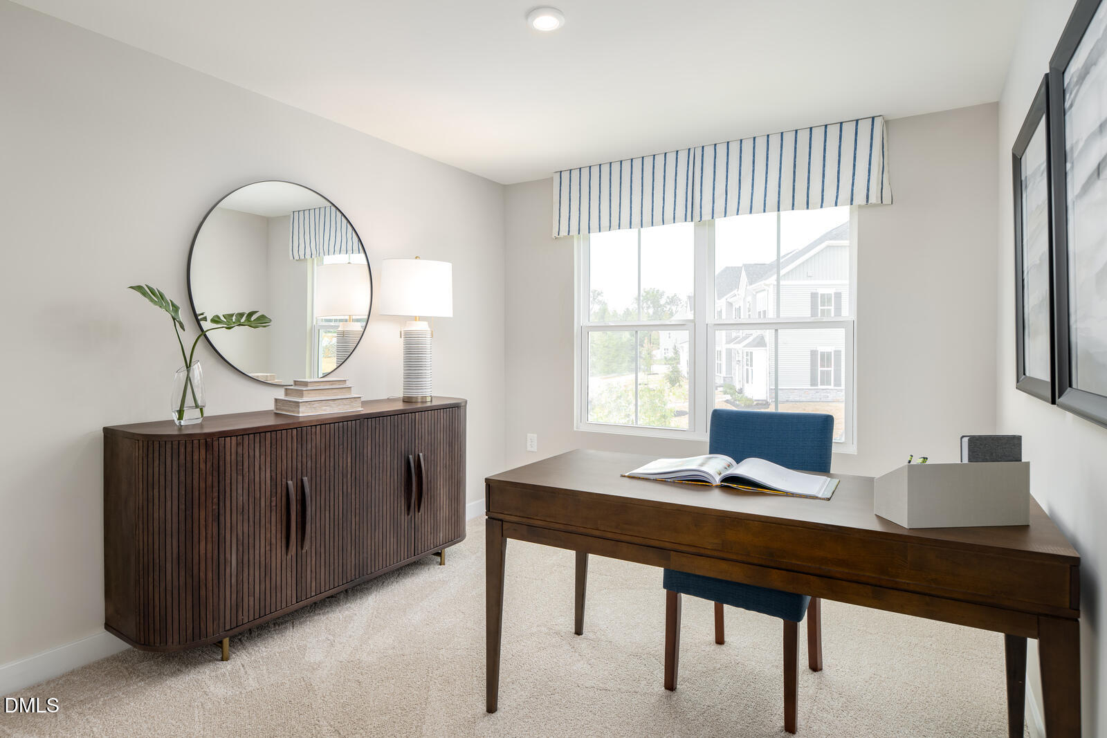 1337 Rollman Farm Road Raleigh, NC 27603 - Photo 12 of 22 a view of a workspace with furniture