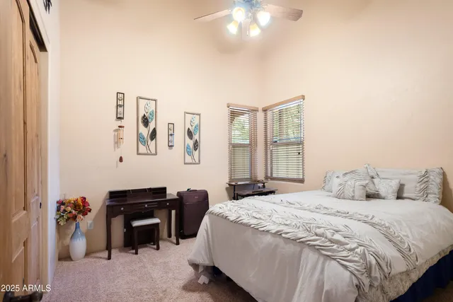 a view of a yard with an outdoor space