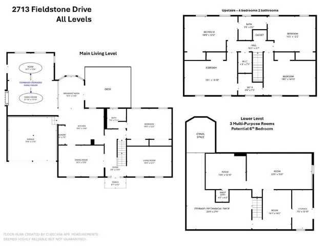 $379,999 | 2713 Fieldstone Drive Southeast, Conyers, GA 30013