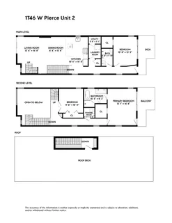 $849,000 | 1746 West Pierce Avenue, Unit 2, Chicago, IL 60622