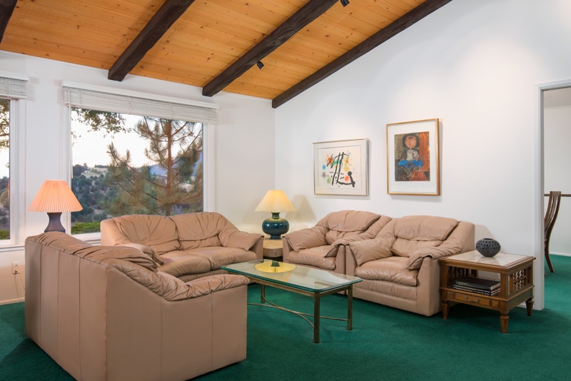 2466 Wynola Road Julian, CA 92036 - Photo 14 of 25 One of three cozy sitting areas in the living room.