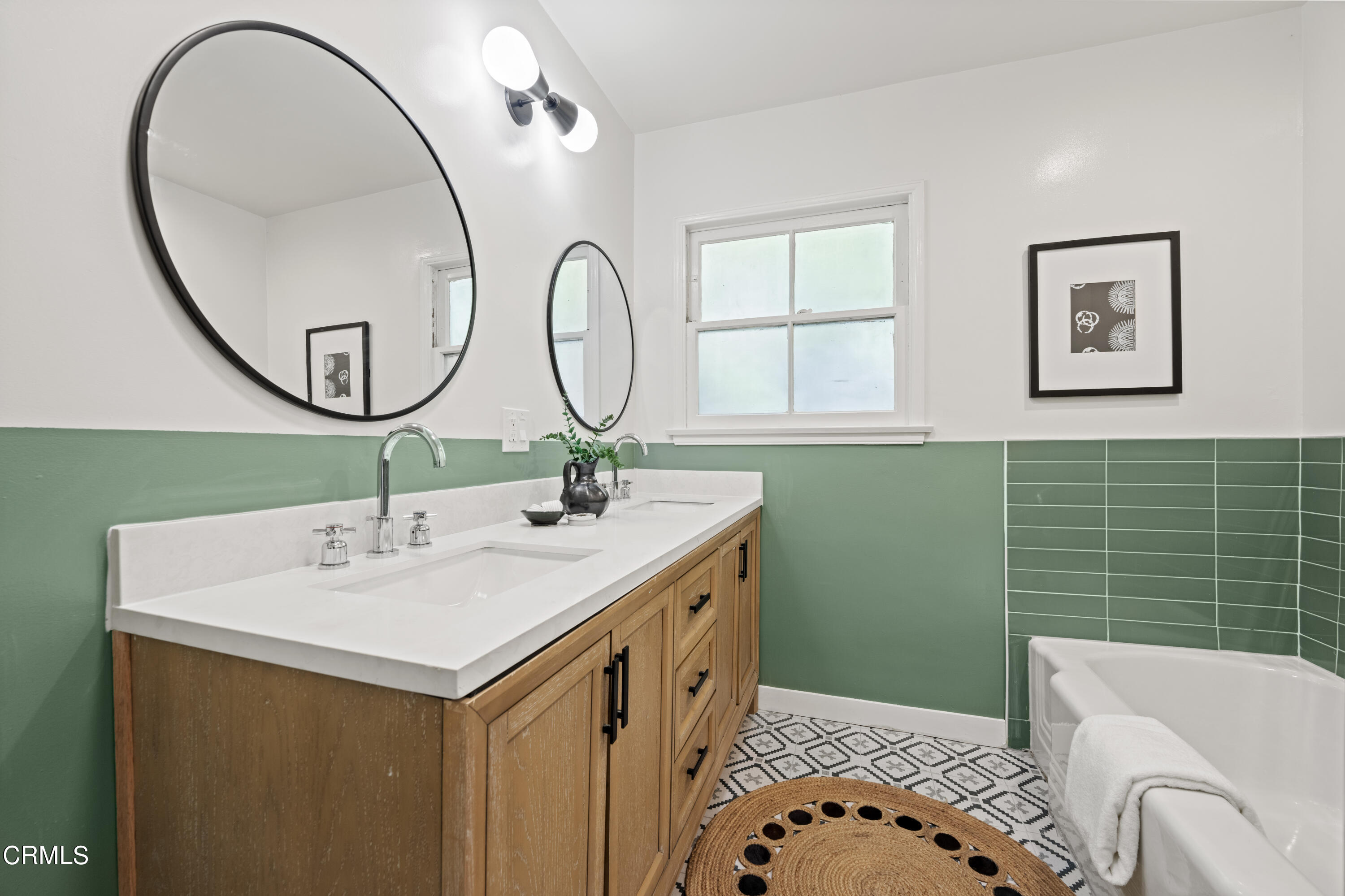1887 Homewood Drive Altadena, CA 91001 - Photo 18 of 27 a bathroom with a sink and a mirror