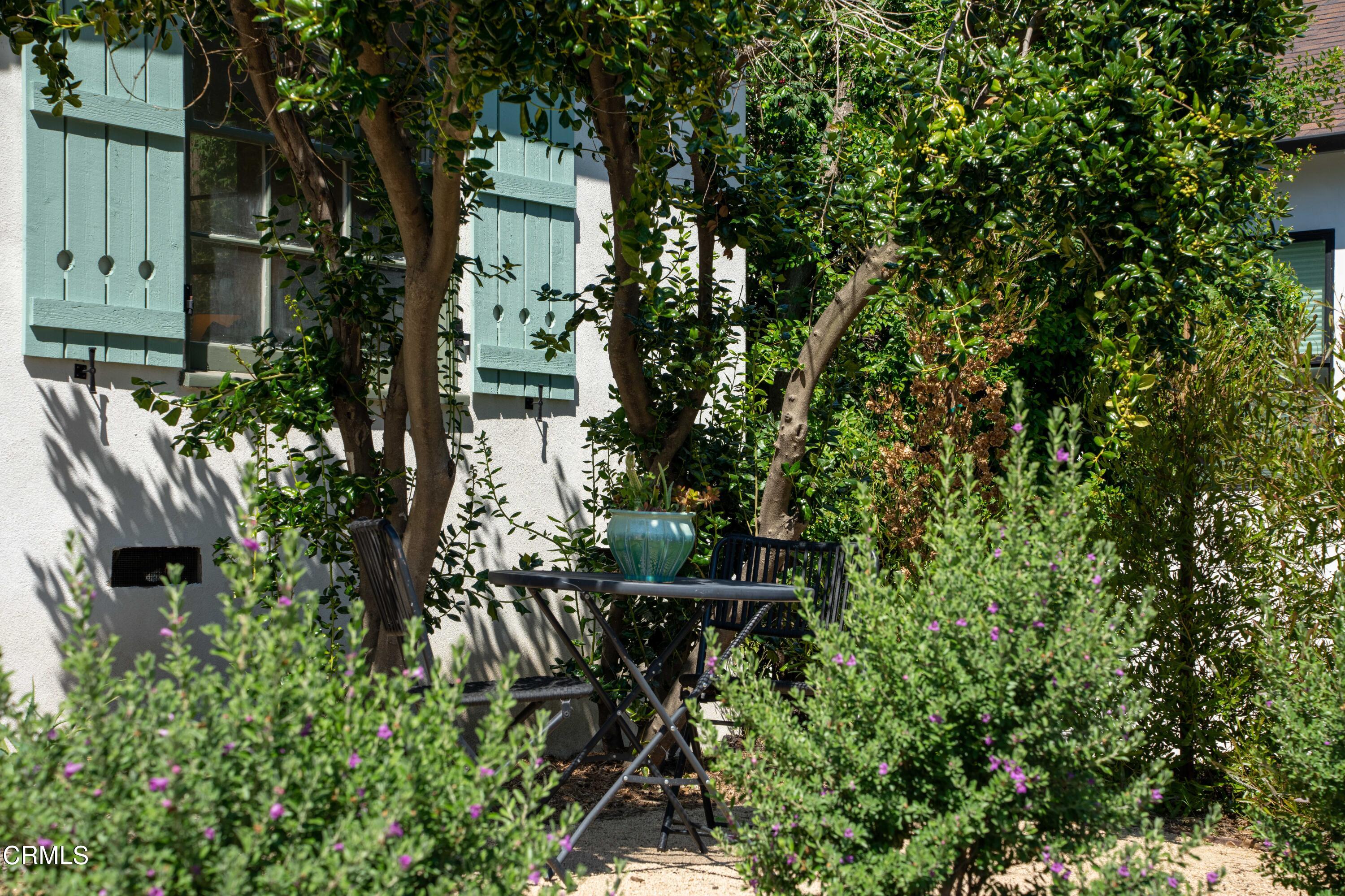 1887 Homewood Drive Altadena, CA 91001 - Photo 25 of 27 a backyard of a building with lots of green space