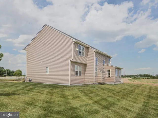 a view of a backyard of space