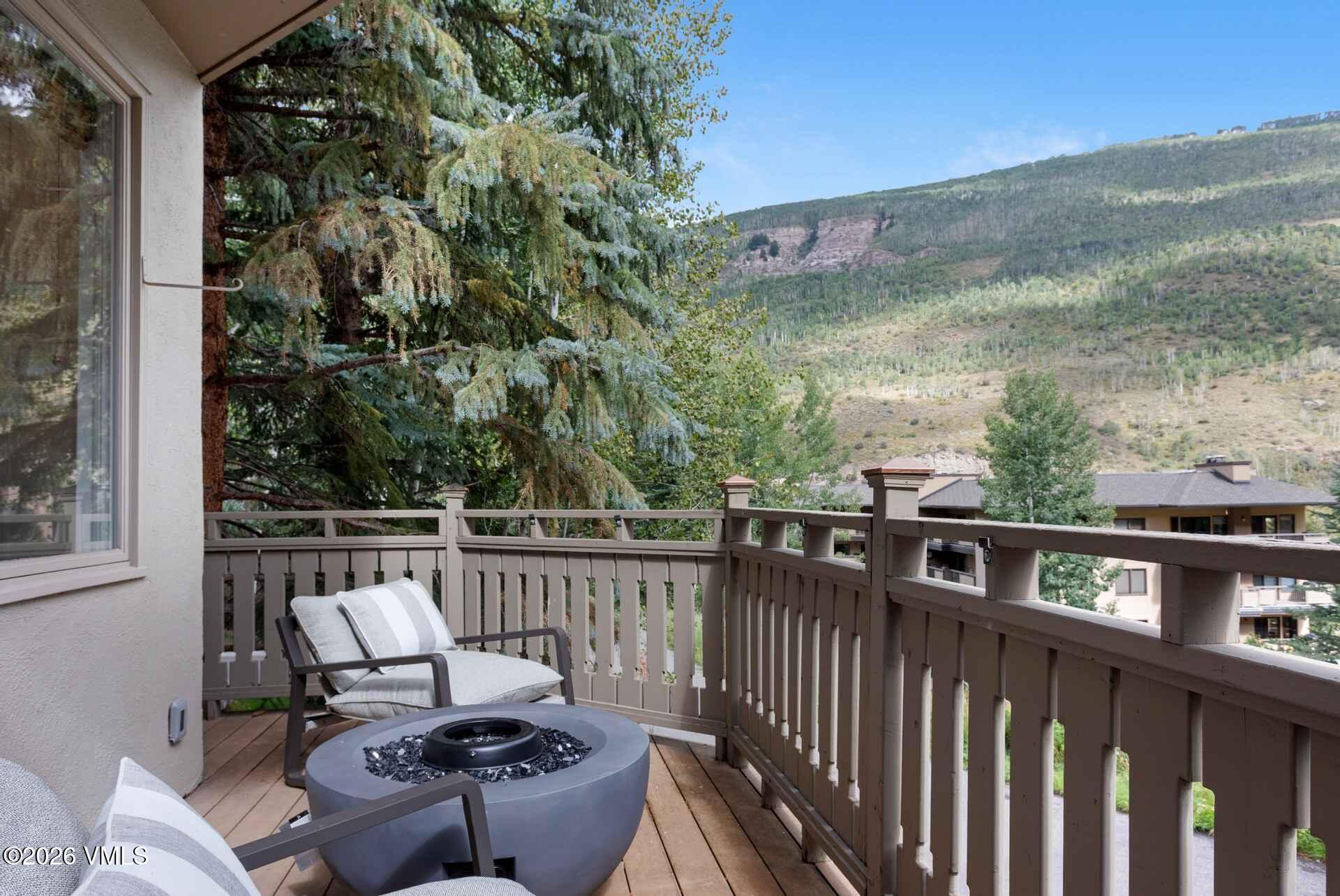 1592 Golf Terrace, Unit 55 Vail, CO 81657 - Photo 25 of 34 a view of roof deck with furniture