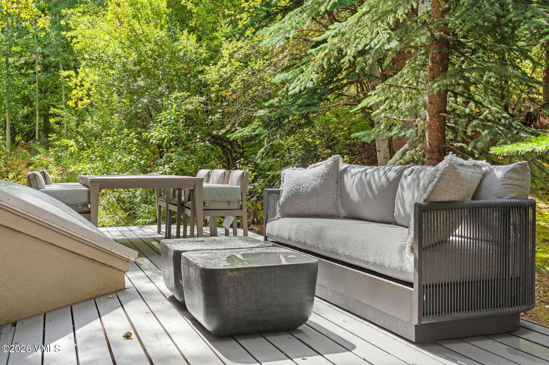 1592 Golf Terrace, Unit 55 Vail, CO 81657 - Photo 32 of 34 a view of outdoor space and seating